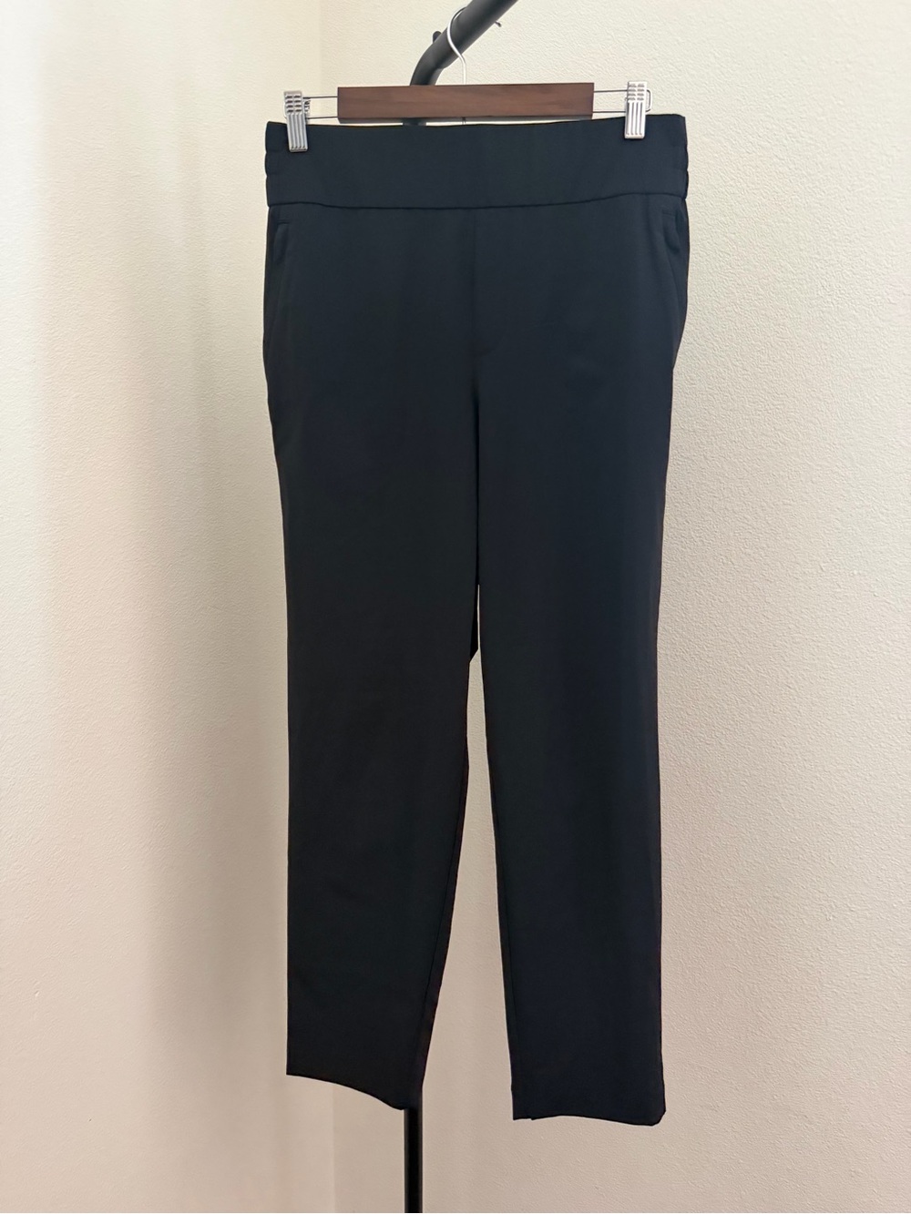 Lou & Grey Black Wide-Leg Lounge Pants - Picture 2 of 4